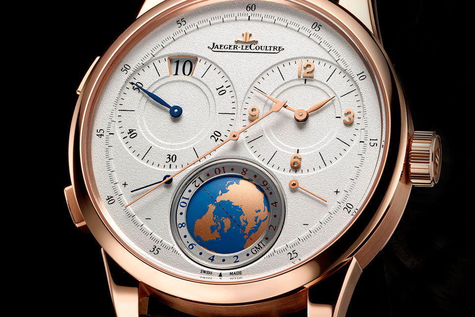 Jaeger LeCoultre Duom tre Unique Travel Time or rose Chronotempus