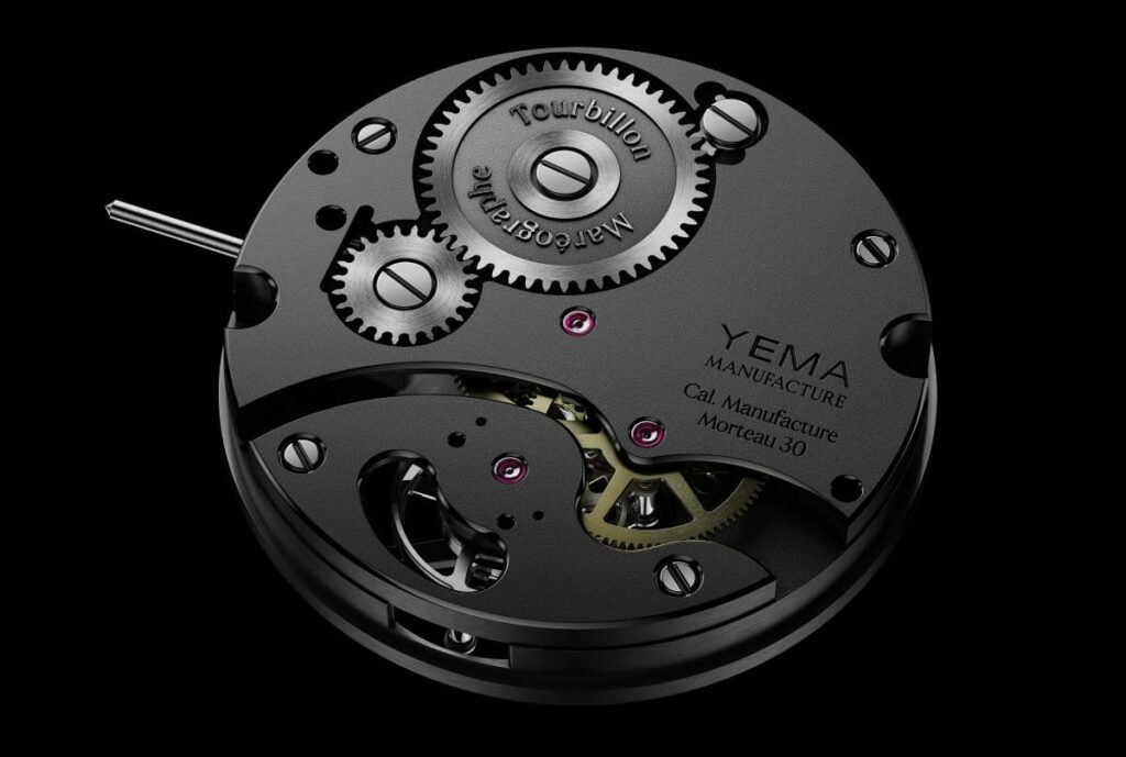 Calibre Yema CMM30 tourbillon mouvement mecanique