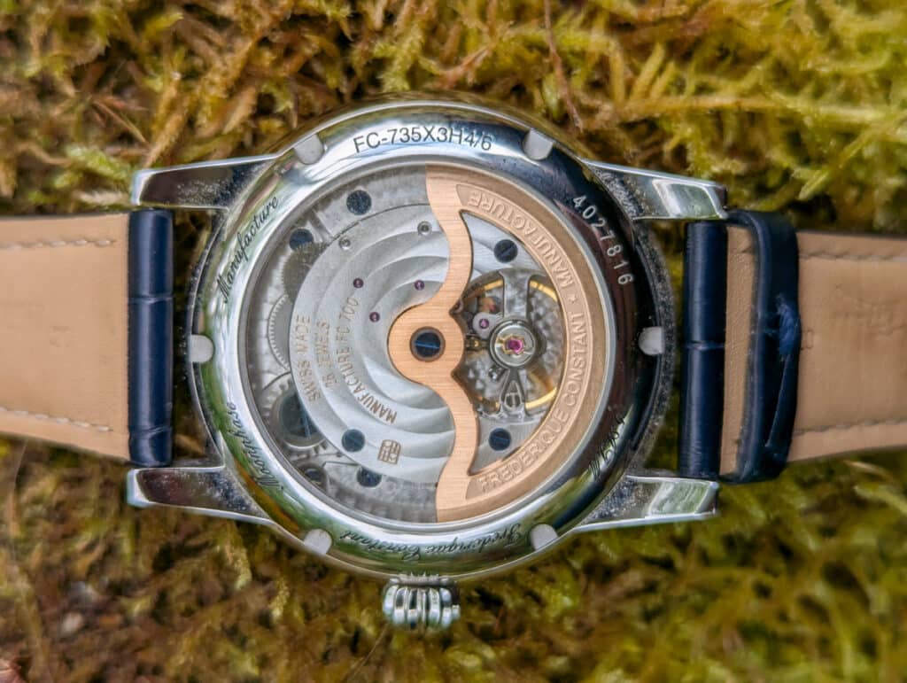 Boîtier Frédérique Constant Manufacture Classic Power Reserve Big Date