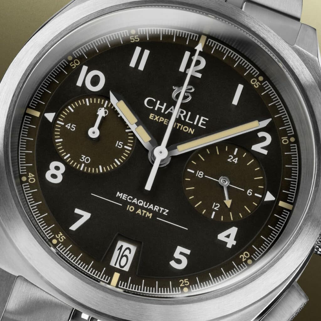 Cadran Charlie Paris GR Chronographe