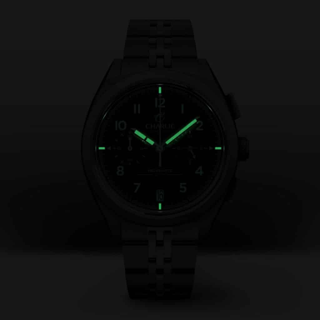 Charlie Paris GR chronographe luminescent