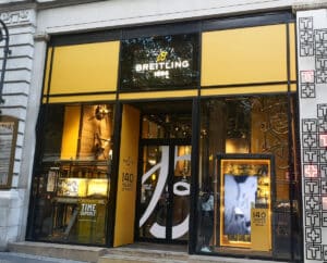 Popup store Breitling Champs Elysée