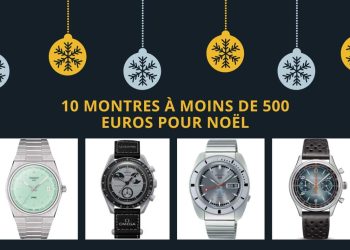 10 montres noel -500 euros