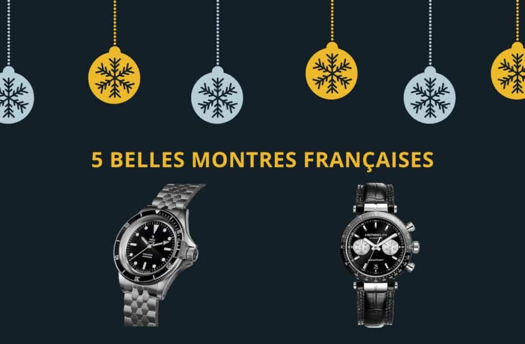 5 belles montres pour Noel