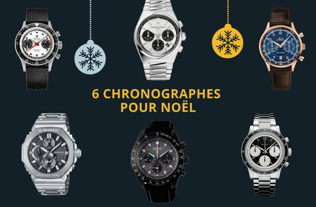 Chronographes pour noel 2024